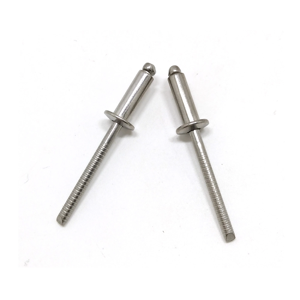 A2/A2 Stainless Steel 304 Rivets Stainless Steel Break Mandrel Blind Rivets Open Type Blind Rivets