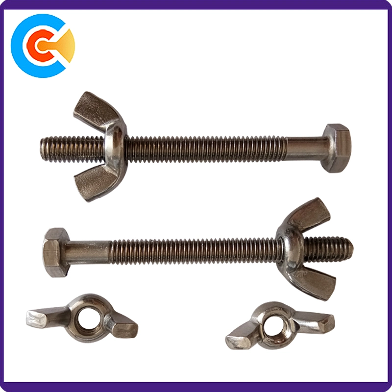 Special Shaped/Carbon Steel/Stainless Steel/Wing Nut Hex Screws